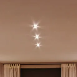 Paulmann LED-Spot Nova Coin 3er schwarz schwenkbar 2.700 K