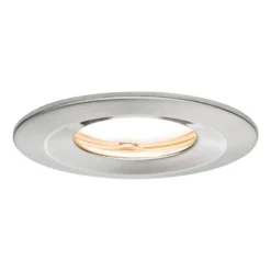 Paulmann LED-Spot Slim Coin, dimmbar, IP65, Eisen