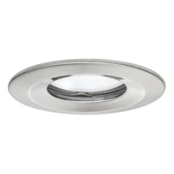 Paulmann LED-Spot Slim Coin, dimmbar, IP65, Eisen