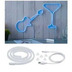 Paulmann LED-Strip Neon Colorflex USB 1m blau