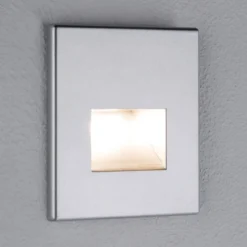 Paulmann LED-Wandeinbauleuchte EDGE, chrom matt