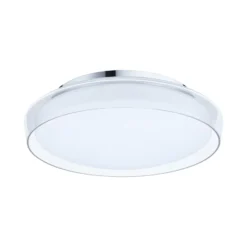 Paulmann Luena LED-Deckenlampe, IP44, chrom, Ø 35 cm