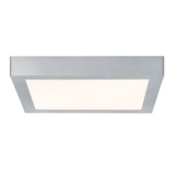 Paulmann Lunar LED-Panel, eckig, chrom, 30x30cm