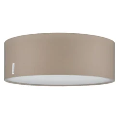 Paulmann Mari Deckenleuchte mit Stoffschirm, beige