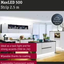 Paulmann MaxLED 500 Strip IP44 2,5m tageslicht