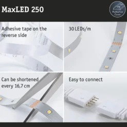 Paulmann MaxLED 250 Strip IP20 tageslicht 2,5m