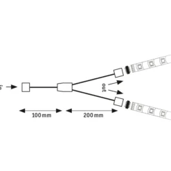 Paulmann MaxLED Y-Verbindungskabel, Splitter