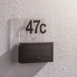 Paulmann Neda Solar-LED-Hausnummernleuchte Sensor