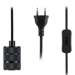 Paulmann Neordic Tilla Hängelampe Stecker schwarz