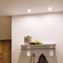 Paulmann Nova LED-Einbauleuchte 3er starr, weiß