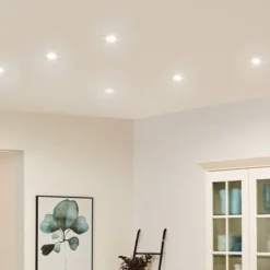 Paulmann Nova LED-Einbauleuchte 3er starr, weiß