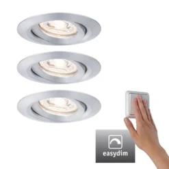 Paulmann Nova mini Plus LED easydim 3er alu