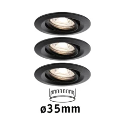 Paulmann Nova Mini Plus LED easydim 3er schwarz
