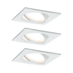 Paulmann Nova Plus 3er LED-Spot eckig, weiß