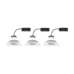 Paulmann Nova Plus 3er LED-Spot eckig, weiß