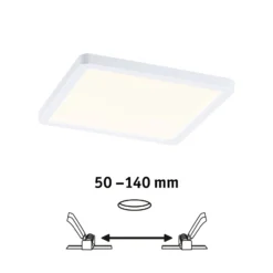 Paulmann Panel Areo 830 eckig weiß 3stepdim 17,5cm
