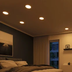Paulmann Panel Areo ZigBee CCT rund chrom 17,5cm
