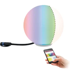 Paulmann Plug & Shine Dekolampe Globe ZigBee RGBW