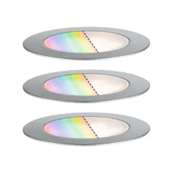 Paulmann Plug & Shine Einbaustrahler Floor 3er RGBW ZigBee