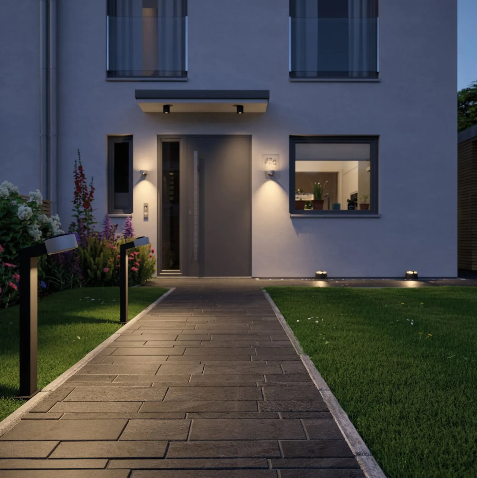 Paulmann Plug & Shine LED-Bodenleuchte 93917 2x3W