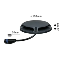 Paulmann Plug & Shine LED-Bodenleuchte 93920 2x3W