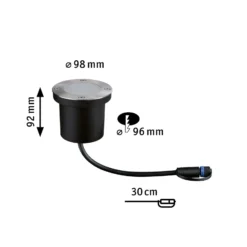 Paulmann Plug & Shine LED-Einbauleuchte 4,5W 1er