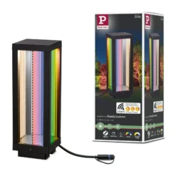 Paulmann Plug & Shine LED-Sockelleuchte Classic Lantern RGBW