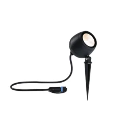 Paulmann Plug & Shine LED-Spot Kikolo, 3.000 K, 20°, Alu