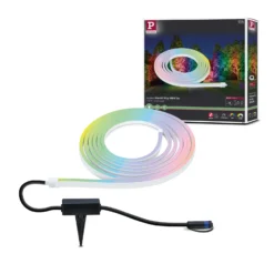 Paulmann Plug & Shine LED-Stripe Neon 5 m, ZigBee, RGB, IP67