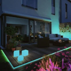 Paulmann Plug & Shine LED-Stripe Neon 2 m, ZigBee, RGB, IP67