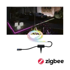 Paulmann Plug & Shine LED-Stripe Neon 2 m, ZigBee, RGB, IP67