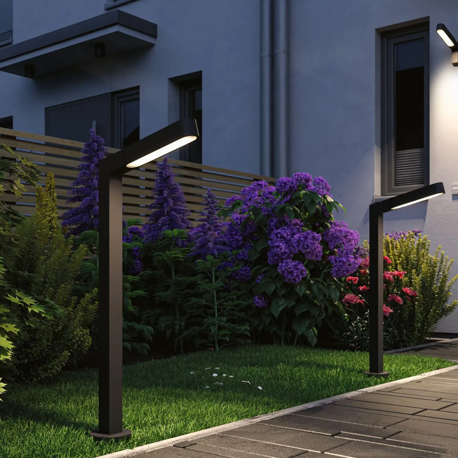 Paulmann Plug & Shine LED-Wegelampe Ito, vertikal, IP65