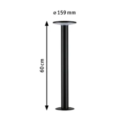 Paulmann Plug & Shine LED-Wegeleuchte Plate, RGBW, ZigBee