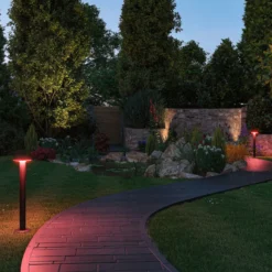 Paulmann Plug & Shine LED-Wegeleuchte Plate, RGBW, ZigBee