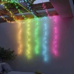 Paulmann Plug&Shine Smart Lichterkette Yuna 10 m RGB schwarz