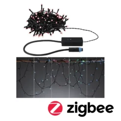 Paulmann Plug&Shine Smart Lichterkette Yuna 10 m RGB schwarz
