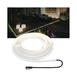 Paulmann Plug & Shine Smooth LED-Stripe 3.000K 10m