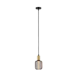 Paulmann Ravi Pendelfassung E27, schwarz/mattgold