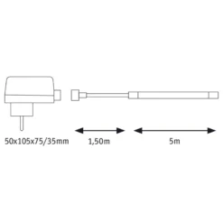 Paulmann SimpLED Strip, IP65 6.500 K, 5m
