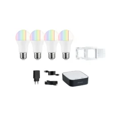 Paulmann Smart Home Set ZigBee 4x E27 9,3W LED matt RGBW