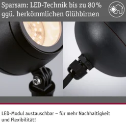 Paulmann Smart LED-Erdspießspot Kikolo, CCT, anthrazit, IP65