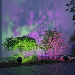 Paulmann Smart LED-Erdspießspot Kikolo, RGBW, anthrazit IP65