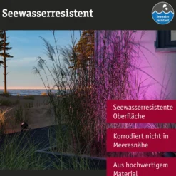 Paulmann Smart LED-Erdspießspot Kikolo, RGBW, anthrazit IP65