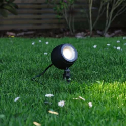 Paulmann Smart LED-Erdspießspot Kikolo, RGBW, anthrazit IP65