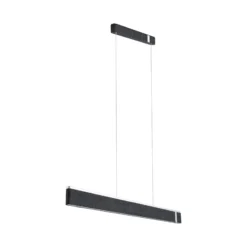 Paulmann Smart LED-Hängelampe Jagun, anthrazit, 100 cm, Filz