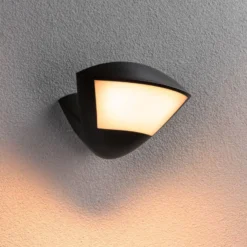 Paulmann Smart Sensoraußenwandlampe Skyla anthrazit CCT IP44