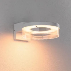 Paulmann Smart Sensor-Außenwandleuchte Capera, weiß CCT IP44