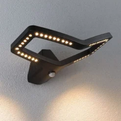 Paulmann Smart Sensor-Wandleuchte Alara, RGBW anthrazit IP44