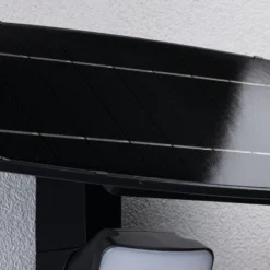 Paulmann Solar-Außenwandlampe Flotas, anthrazit, Sensor IP65