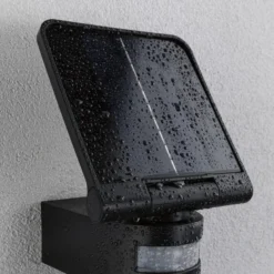 Paulmann Solar-Außenwandlampe Lesla, anthrazit, Sensor IP65